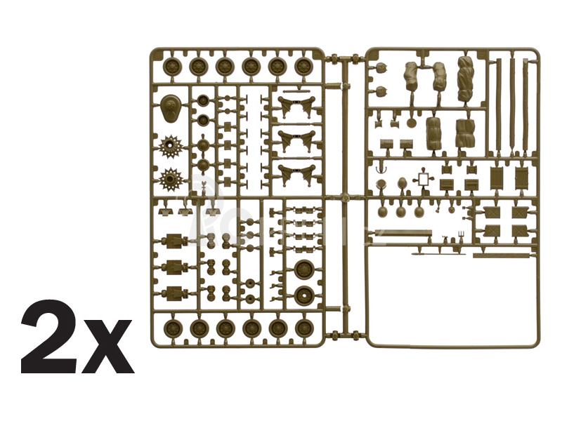 Italeri M4A3E8 SHERMAN (1:35)