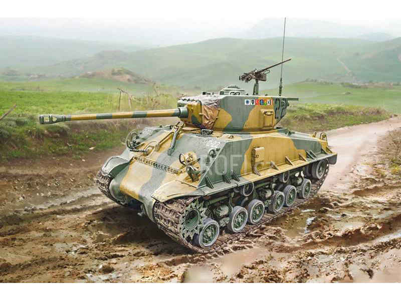 Italeri M4A3E8 Sherman Korean War (1:35)