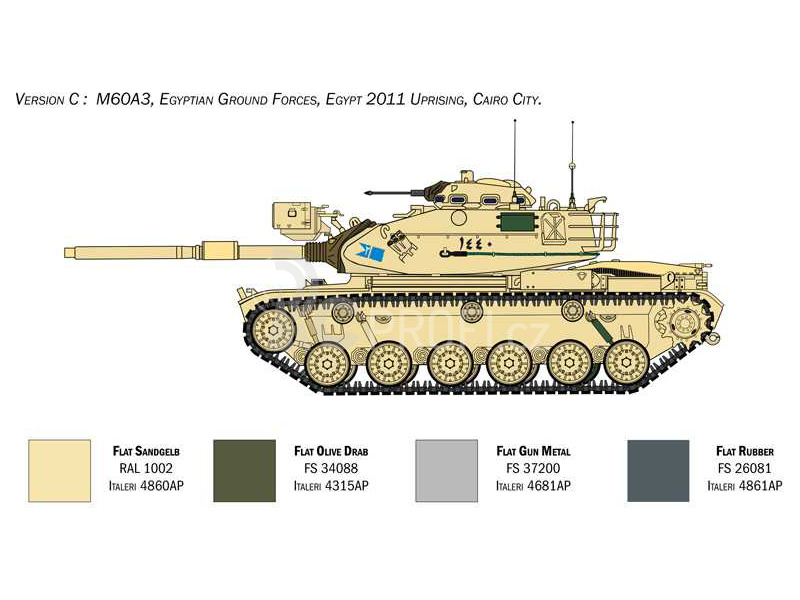 Italeri M60A3 (1:35)