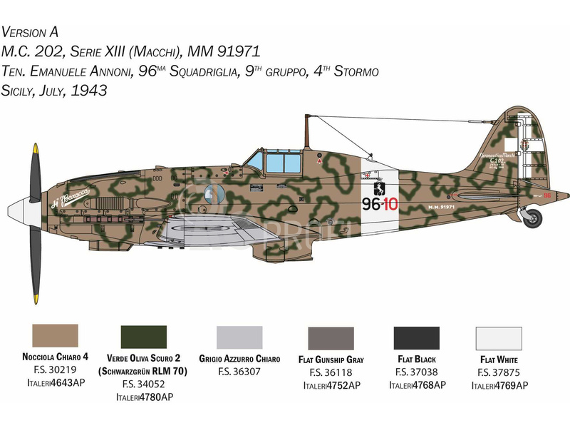 Italeri Macchi MC.202 Folgore (1:32)