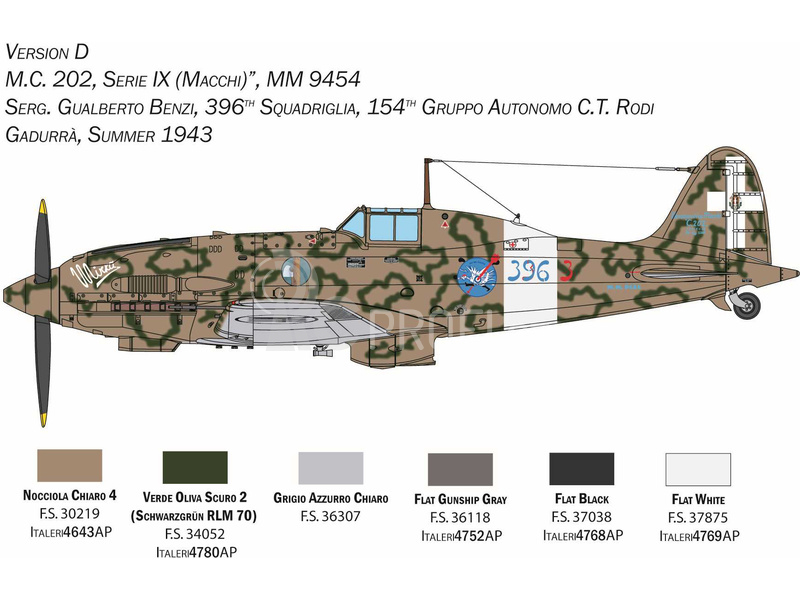 Italeri Macchi MC.202 Folgore (1:32)