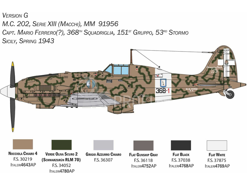 Italeri Macchi MC.202 Folgore (1:32)