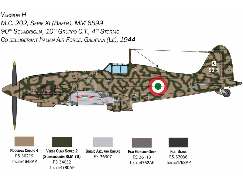 Italeri Macchi MC.202 Folgore (1:32)