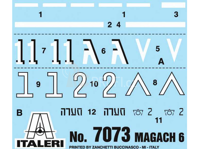 Italeri Magach 6 (1:72)
