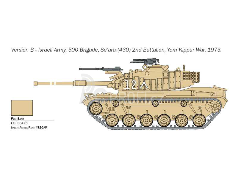 Italeri Magach 6 (1:72)