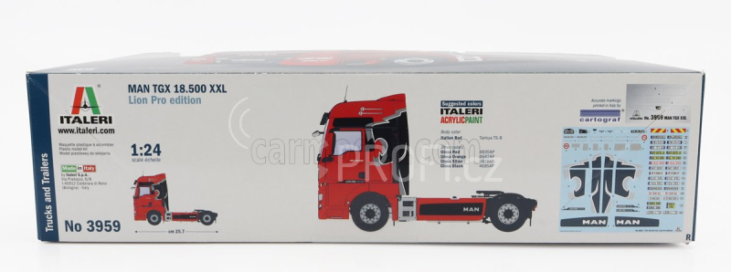Italeri MAN Tgx 18.500 Xxl Tractor Truck Lion Pro Edition 2-assi 2020 1:24 /