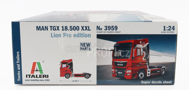 Italeri MAN Tgx 18.500 Xxl Tractor Truck Lion Pro Edition 2-assi 2020 1:24 /