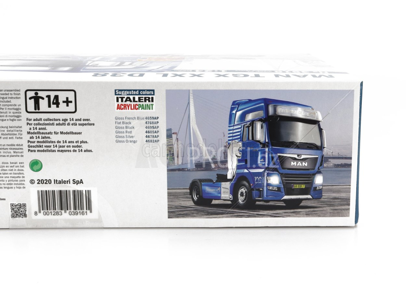 Italeri MAN Tgx 18.560 Tractor Truck 2-assi 2021 1:24 /