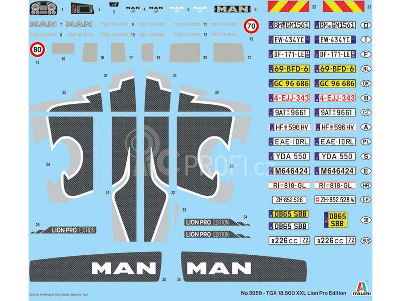 Italeri MAN TGX XXL D38 (1:24)