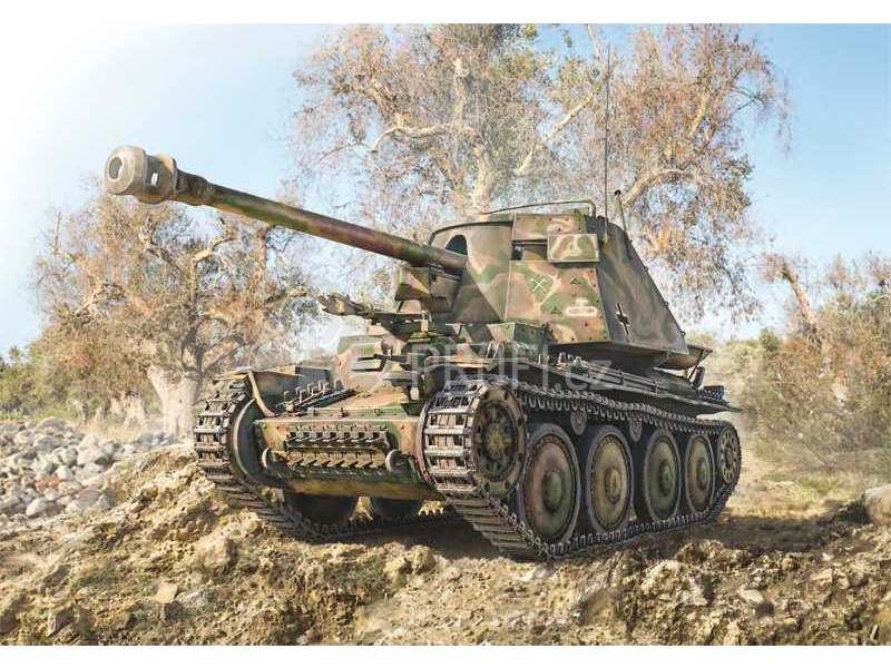 Italeri Marder III Ausf. H Sd.Kfz 138 s posádkou (1:35)