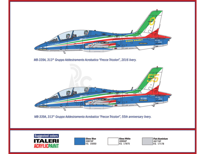 Italeri MB 339 P.A.N. 2016 Livery (1:72)