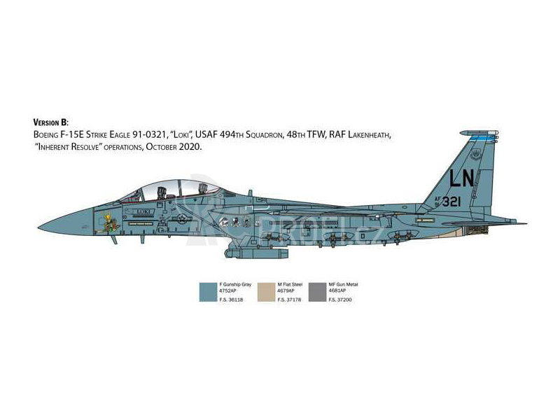 Italeri McDonell F-15E Strike Eagle (1:48)