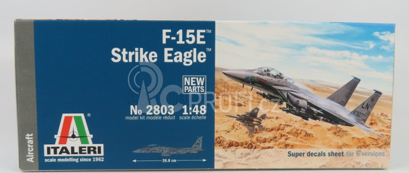 Italeri Mcdonnel douglas F-15e Strike Eagle Caccia Military Airplane 1988 1:48 /