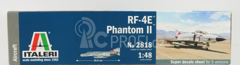 Italeri Mcdonnel douglas Rf-4e Phantom Ii Caccia Bombardiere Military Airplane 1960 1:48 /