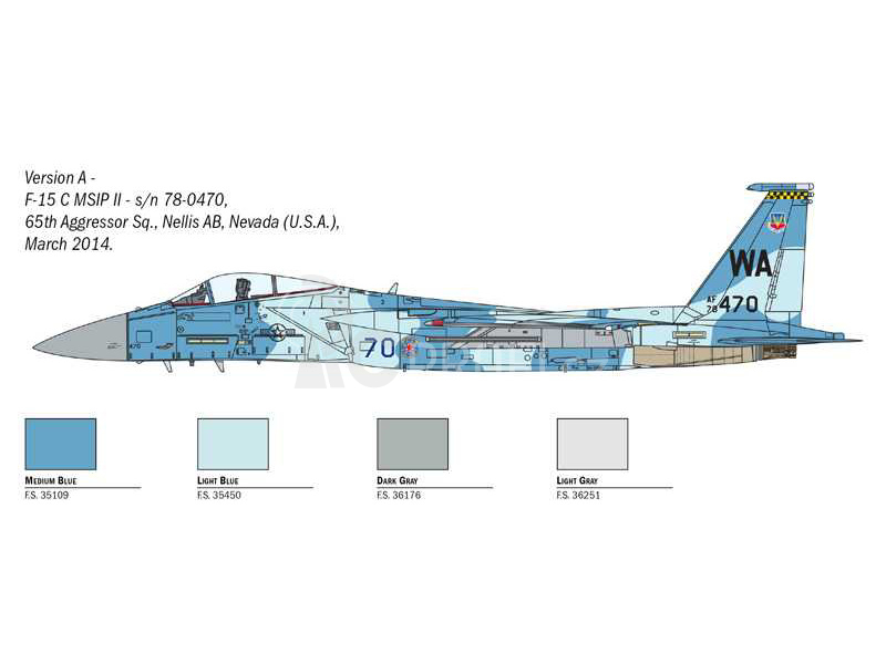 Italeri McDonnell Douglas F-15C Eagle (1:72)