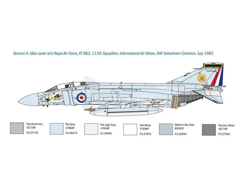Italeri McDonnell Douglas F-4M Phantom FG.1 (1:72)