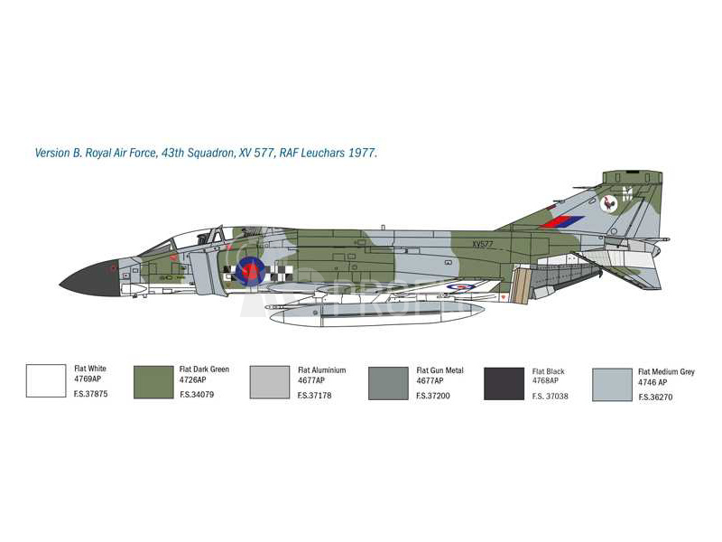 Italeri McDonnell Douglas F-4M Phantom FG.1 (1:72)