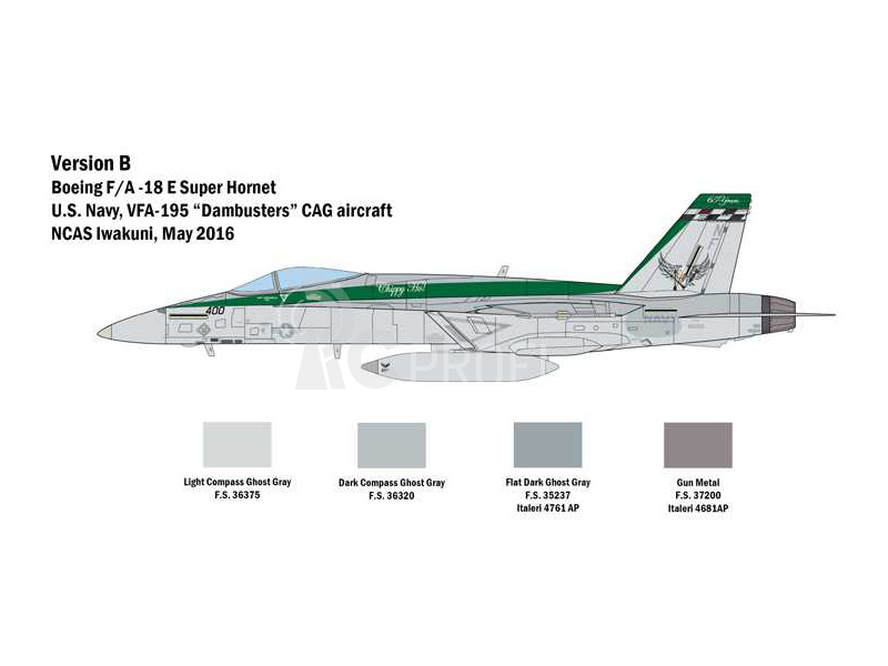 Italeri McDonnell Douglas F/A-18 E Super Hornet (1:48)