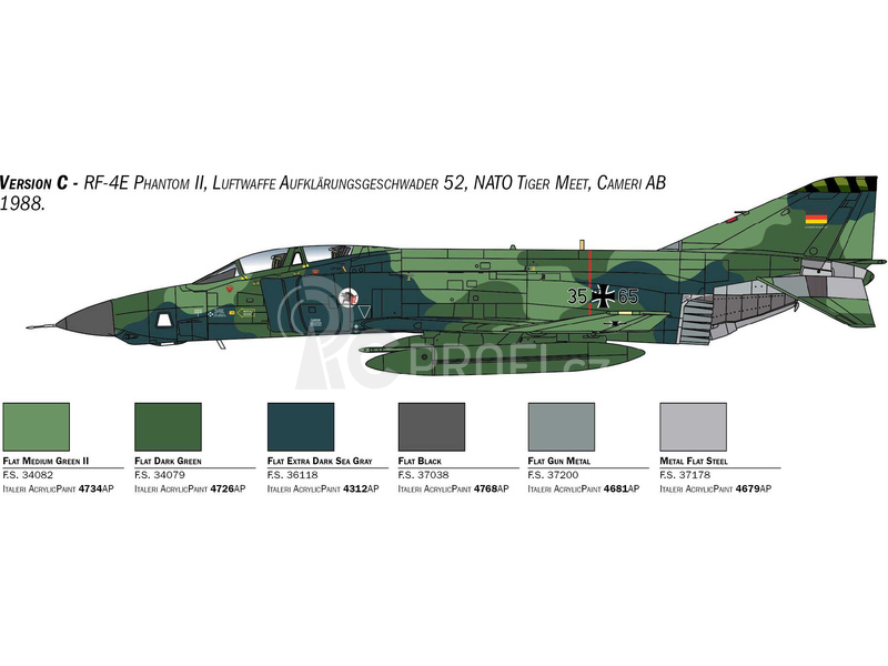 Italeri McDonnell RF-4E Phantom (1:48)