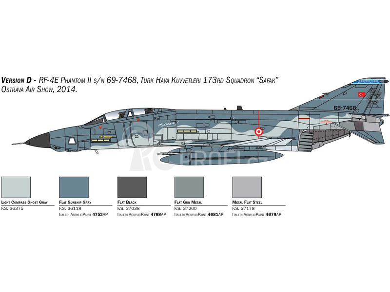 Italeri McDonnell RF-4E Phantom (1:48)