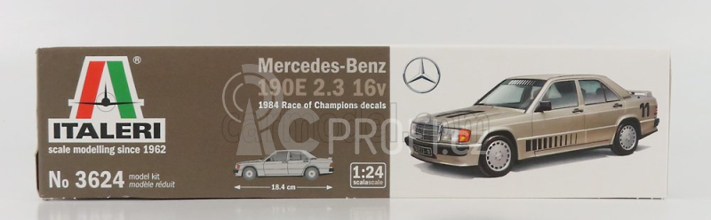 Italeri Mercedes benz 190e 2.3 16v (w201) N 11 1:24