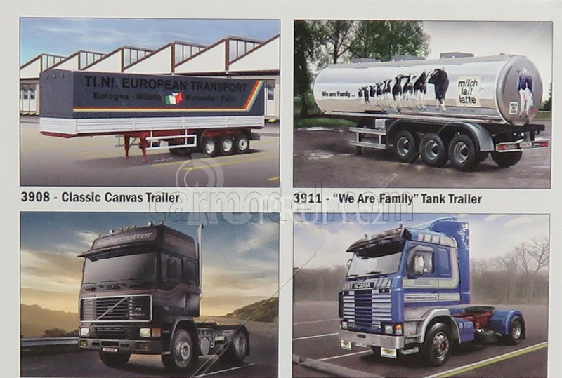 Italeri Mercedes benz 2238 6x4 Tractor Truck 3-assi 1990 1:24 /