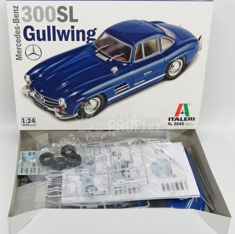Italeri Mercedes benz 300sl Gullwing Ali Di Gabbiano 1954 1:24 /