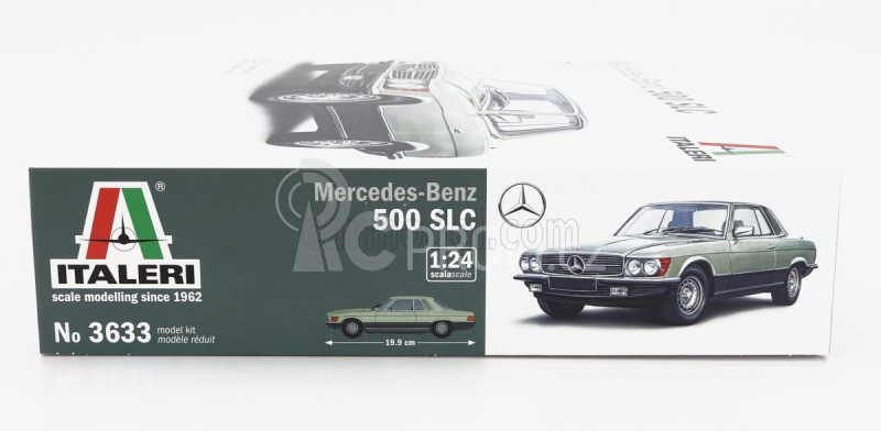 Italeri Mercedes benz S-class 500 Slc (c107) Coupe 1972 1:24 /
