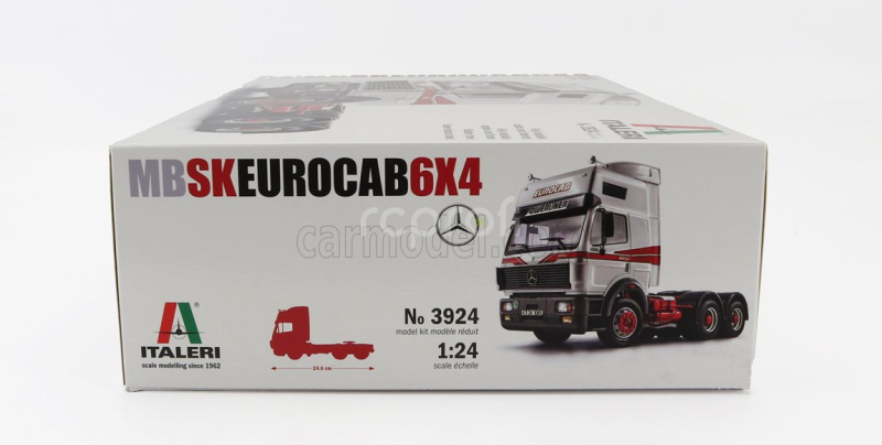 Italeri Mercedes benz Sk1850 Eurocab Tractor Truck 3-assi 1994 1:24 /