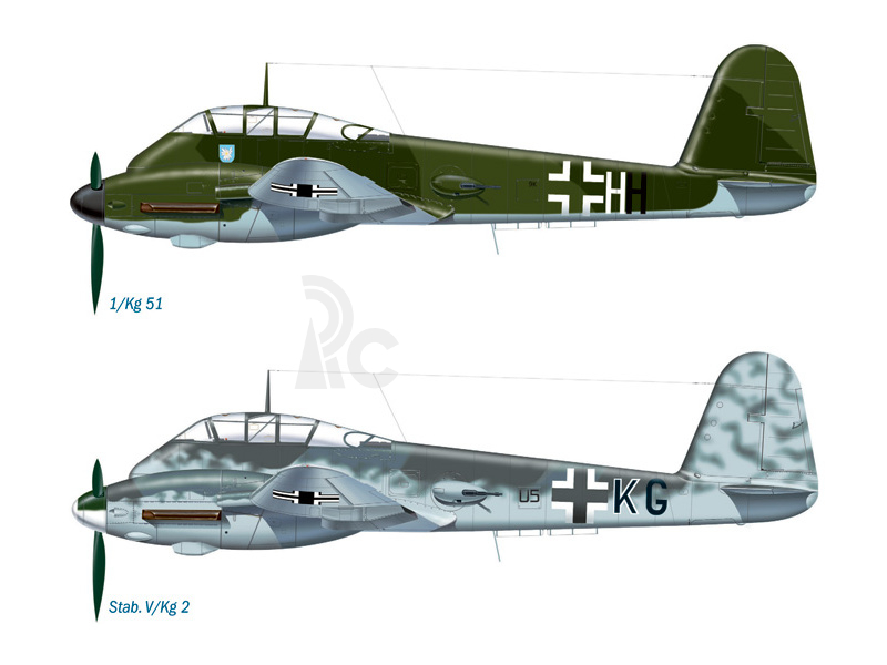 Italeri Messerschmitt ME 410 Hornisse (1:72)