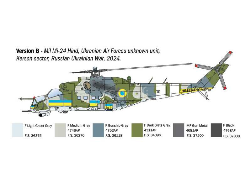 Italeri Mil Mi-24 P /Mil Mi - 35 P (1:72)