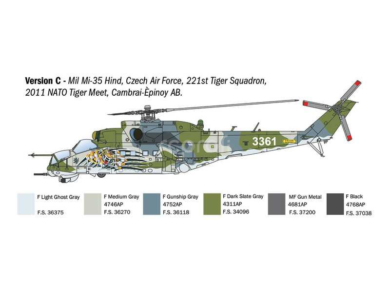 Italeri Mil Mi-24 P /Mil Mi - 35 P (1:72)