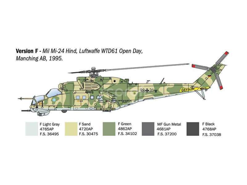 Italeri Mil Mi-24 P /Mil Mi - 35 P (1:72)