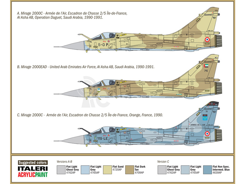 Italeri Mirage 2000 (1:72)
