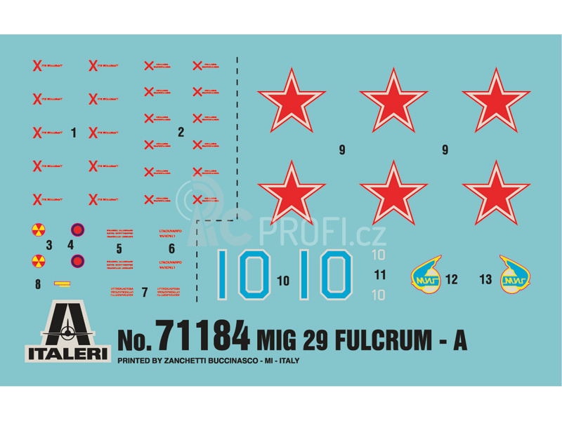 Italeri Model Set MIG-29A 