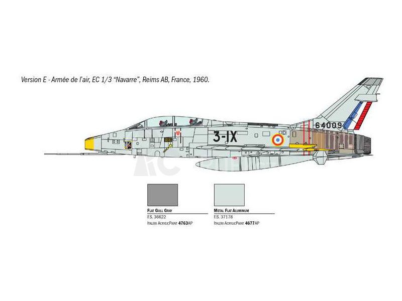Italeri North American F-100F Super Sabre (1:72)