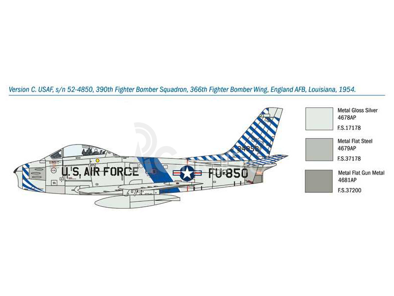 Italeri North American F-86 F Sabre (1:72)