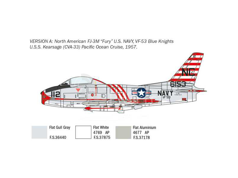 Italeri North American FJ-2/3 Fury (1:48)