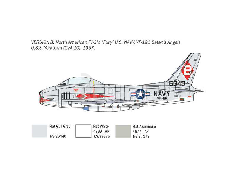 Italeri North American FJ-2/3 Fury (1:48)