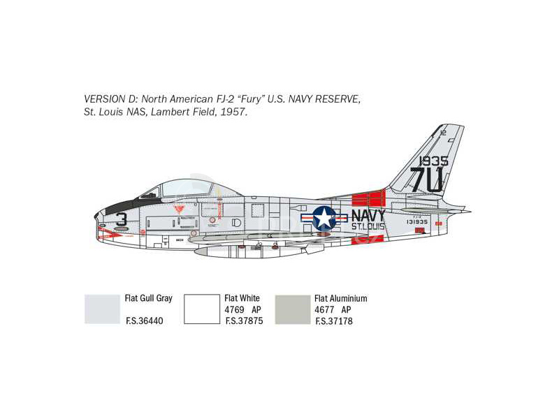 Italeri North American FJ-2/3 Fury (1:48)