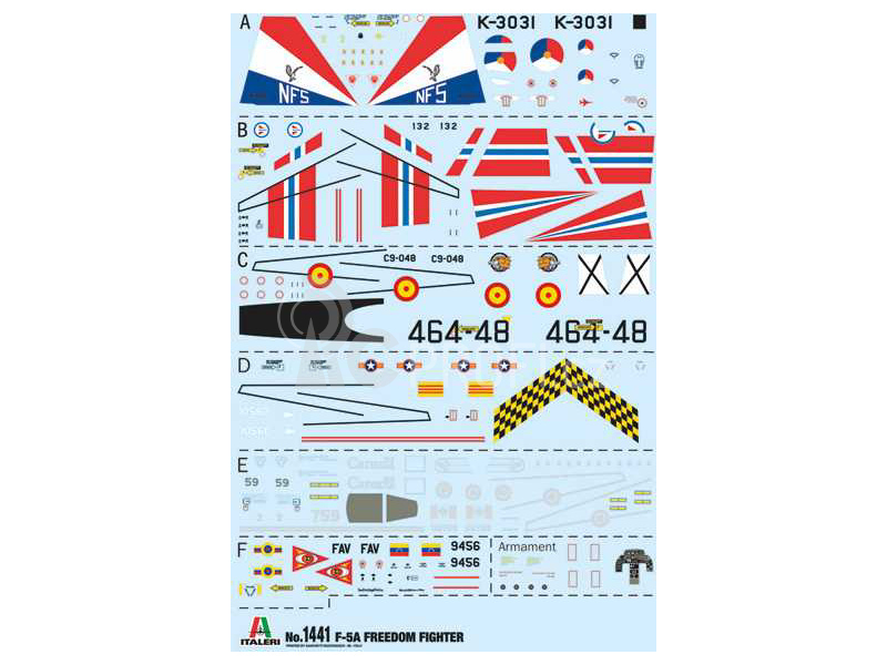 Italeri Northrop F-5A Freedom Fighter (1:72)