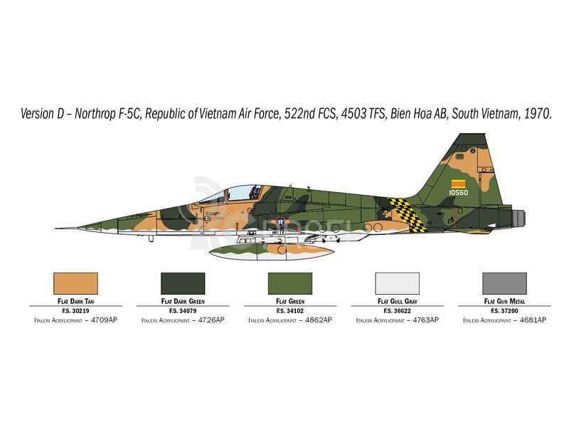 Italeri Northrop F-5A Freedom Fighter (1:72)
