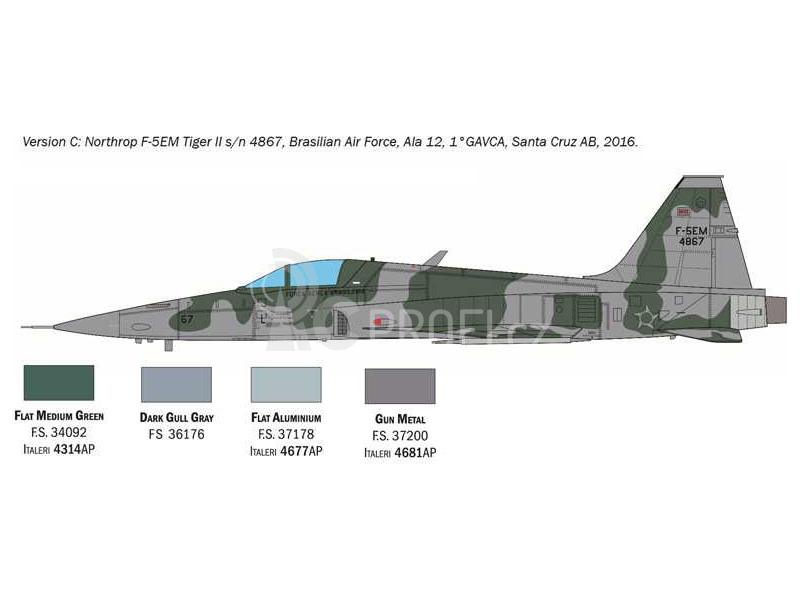 Italeri Northrop F-5E Tiger II (1:48)