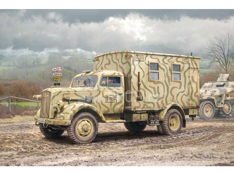 Italeri Opel Blitz rádiový vůz (1:35)