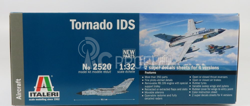 Italeri Panavia aircraft Tornado Ids Caccia Airplane 1980 1:32 /