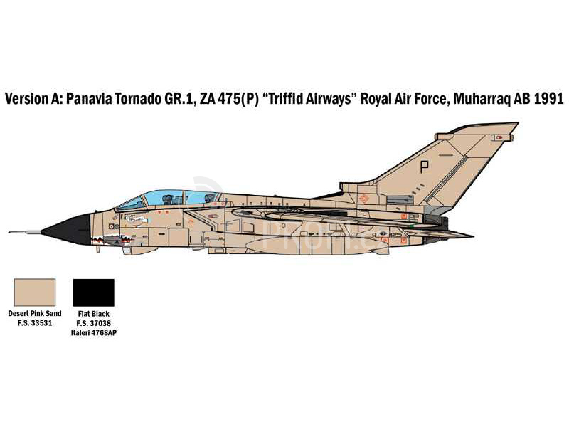 Italeri Panavia Tornado GR.1/IDS - Válka v Zálivu (1:48)
