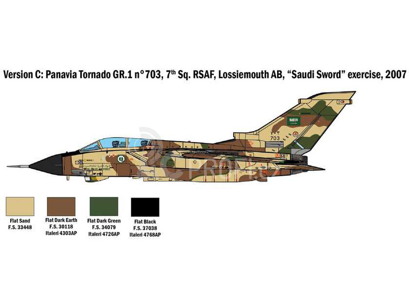 Italeri Panavia Tornado GR.1/IDS - Válka v Zálivu (1:48)
