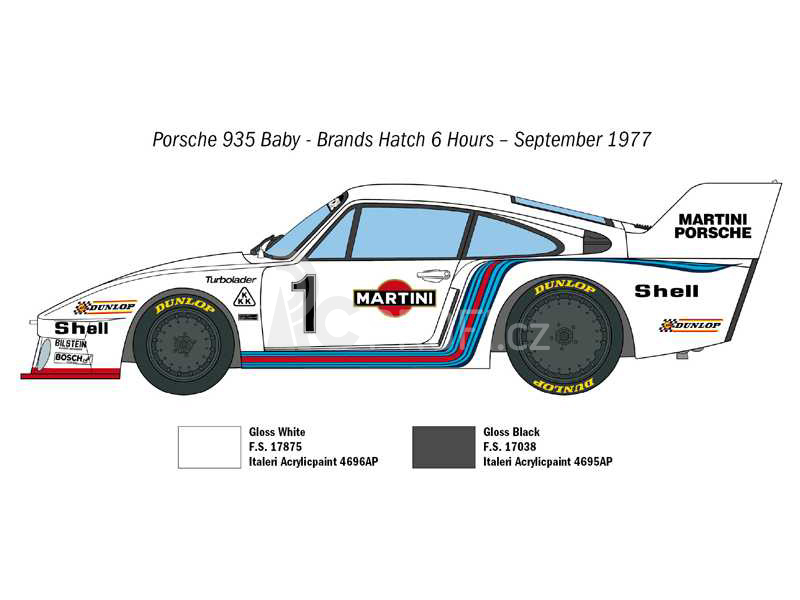 Italeri Porsche 935 Baby (1:24)