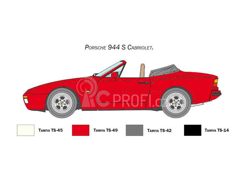 Italeri Porsche 944 S Cabrio (1:24)