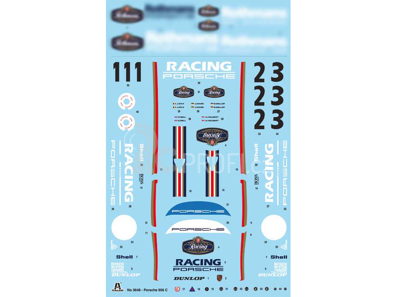 Italeri Porsche 956 (1:24)